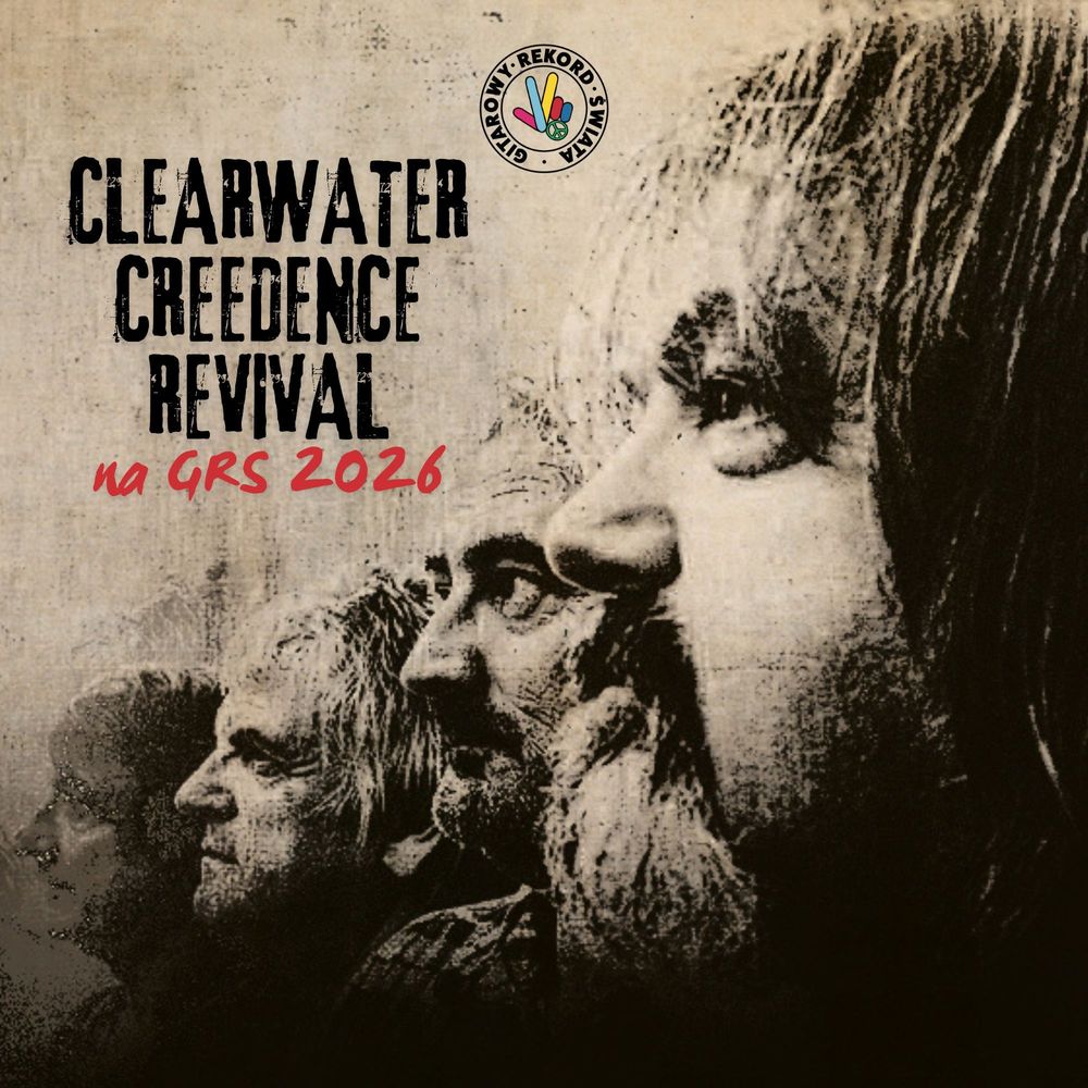 CLEARWATER CREEDENCE REVIVAL will play with us at the Guitar World Record! 